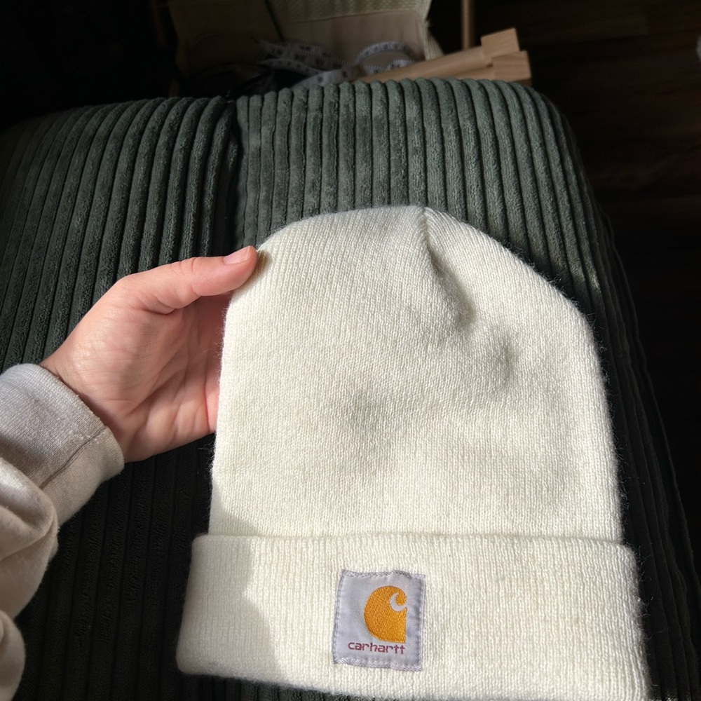 Carhartt white Beanie / Toque